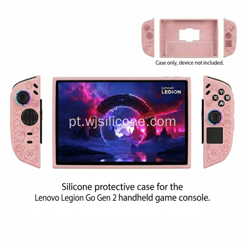 Capa protetora de silicone para console de jogos Lenovo